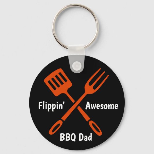 Grill Master Pa BBQ Sleutelhanger (Achterkant)