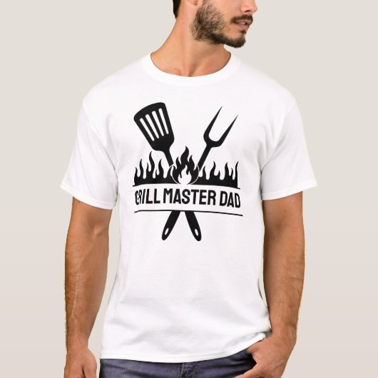 Grill Master Pa T-shirt (Voorkant)