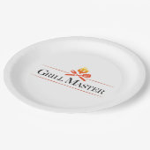 Grill Master Papieren Bordje (Gekanteld)