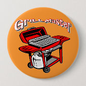 Grill Master Ronde Button 4,0 Cm (Voorkant)