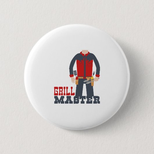 Grill Master Ronde Button 5,7 Cm (Voorkant)