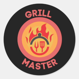 GRILL MASTER RONDE STICKER