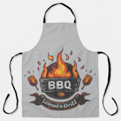 "Grill Master" Schort (Voorkant)