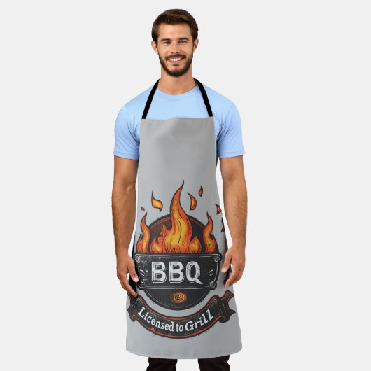 "Grill Master" Schort (Gedragen)