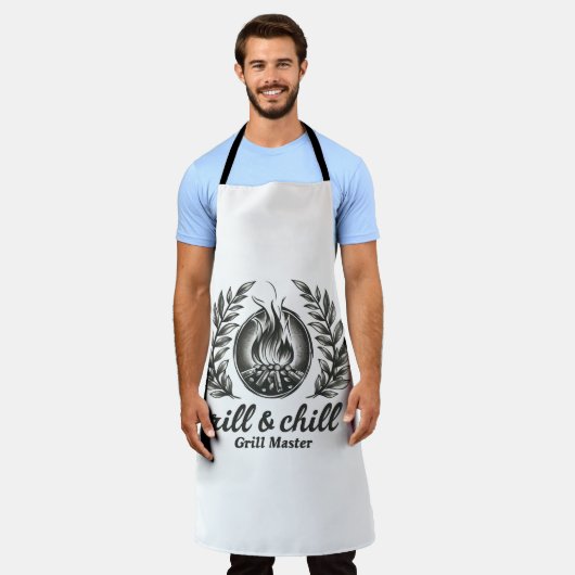 "Grill Master" Schort (Gedragen)