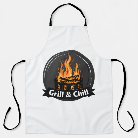 "Grill Master" Schort (Voorkant)