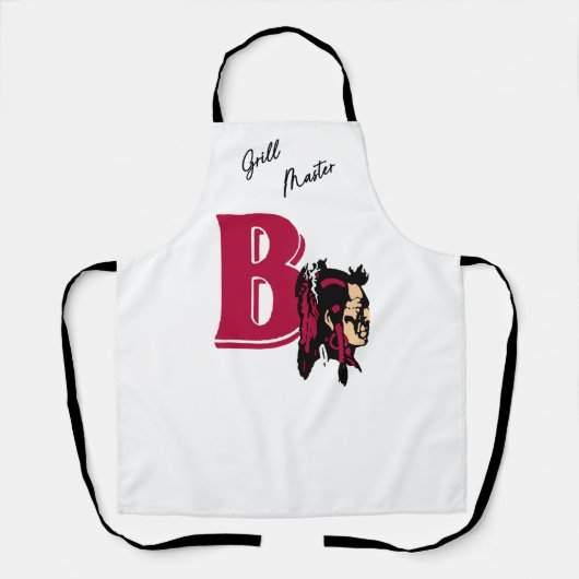 Grill Master Schort: Bethel Braves (00105) Schort (Voorkant)