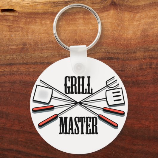 Grill Master Sleutelhanger (Voorkant)