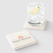 Grill Master Stenen Onderzetter (Zijkant)