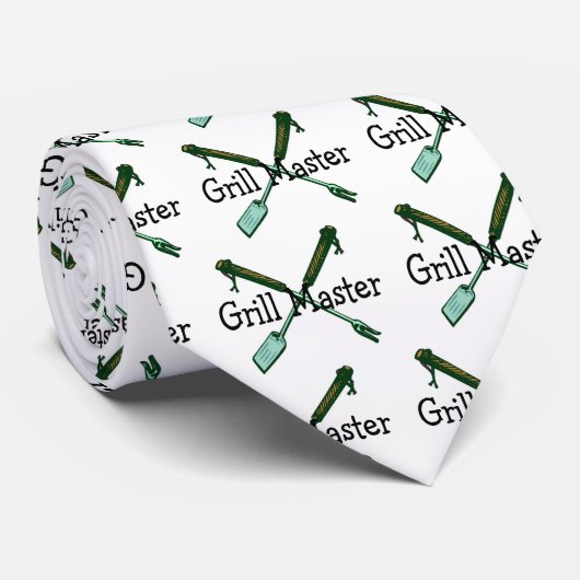 Grill Master Stropdas (Opgerold)