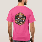 Grill Master Summer Dad T-shirt (Achterkant)