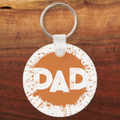 Grill Master Summer Dad T-shirt Sleutelhanger (Voorkant)