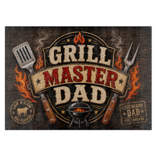 Grill Master Vader (Legendarische Vader) Snijplank