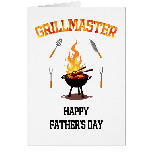 Grill Master Vaderdag  (Voorkant)