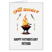 Grill Master Vaderdag (Voorkant)