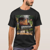 GRILL MASTER VADERDAG op maat T-shirt (Voorkant)