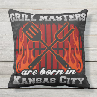 Grill Masters zijn geboren in Kansas City Buitenkussen