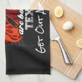 Grill Masters zijn geboren in Texas en voegen een Theedoek (Quarter Fold)