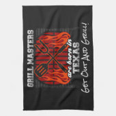 Grill Masters zijn geboren in Texas en voegen een Theedoek (Verticaal)