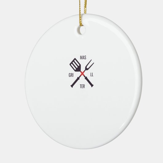 Grill-meester Keramisch Ornament (Links)