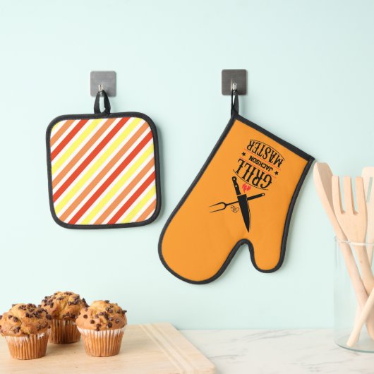 Grill Meester Ovenwant & Pannenlap Set (Insitu(Ophanging))