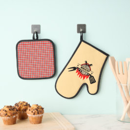 Grill Meester Ovenwant & Pannenlap Set