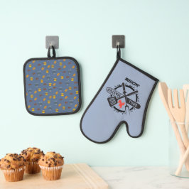 Grill Meester Ovenwant & Pannenlap Set