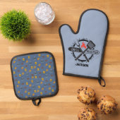 Grill Meester Ovenwant & Pannenlap Set (Top down)