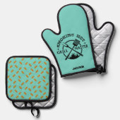 Grill Meester Ovenwant & Pannenlap Set (Voorkant / Achterkant)