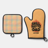 Grill Meester Ovenwant & Pannenlap Set (Voorkant)