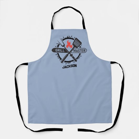 Grill Meester Schort (Voorkant)