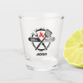 Grill Meester Shot Glas (Voorkant)