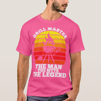 Grill meester van het man The Legend T-shirt