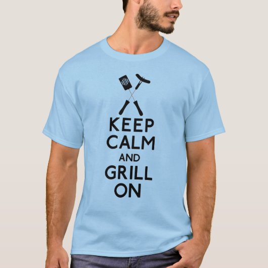 Grill op T-shirt (Voorkant)