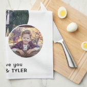 Grill papa Modern Oval 3 Fotopriester Dag Theedoek (Quarter Fold)