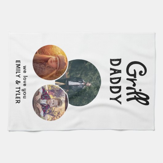 Grill papa Modern Oval 3 Fotopriester Dag Theedoek (Horizontaal)