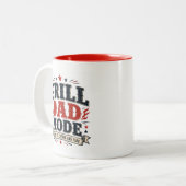 Grill Papa Modus Tweekleurige Koffiemok (Voorkant links)
