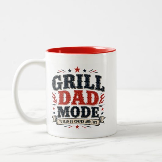 Grill Papa Modus Tweekleurige Koffiemok (Links)