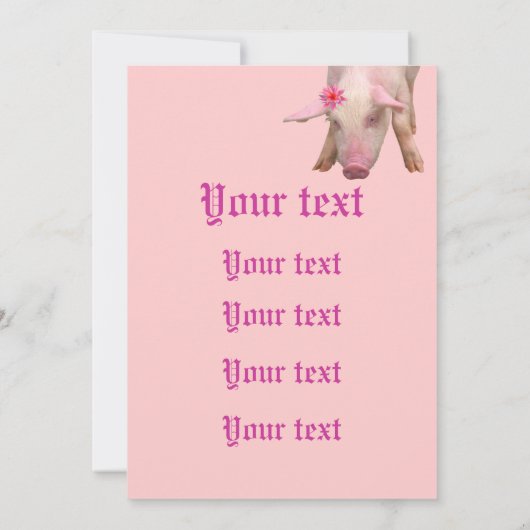 Grill Party Kaart (Achterkant)