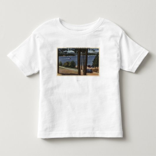 Grill Point Uitzicht of Lake Kinder Shirts (Voorkant)