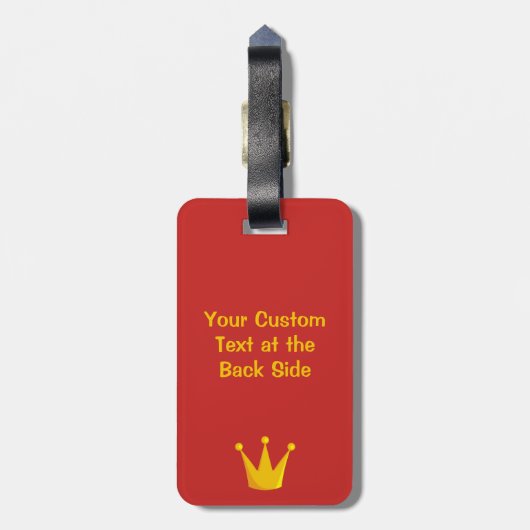 Grill Queen Bagagelabel (Achterkant verticaal)