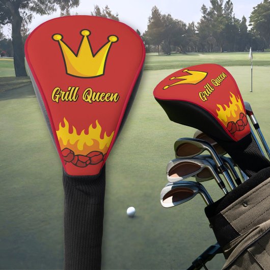 Grill Queen Crown Golfheadcover