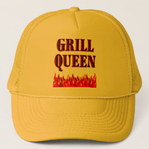 Grill Queen Funny BBQ Gezegde Trucker Pet