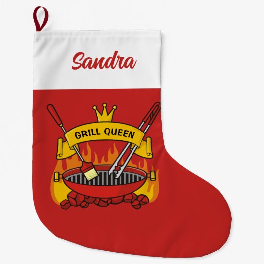 Grill Queen Grote Kerstsok (Voorkant)