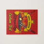 Grill Queen Legpuzzel (Horizontaal)