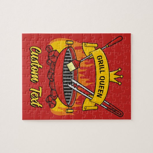 Grill Queen Legpuzzel (Horizontaal)