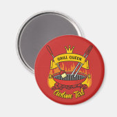 Grill Queen Magneet (Voorkant / Achterkant)