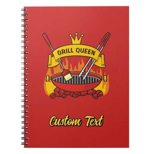 Grill Queen Notitieboek (Voorkant)