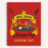 Grill Queen Notitieboek (Voorkant)