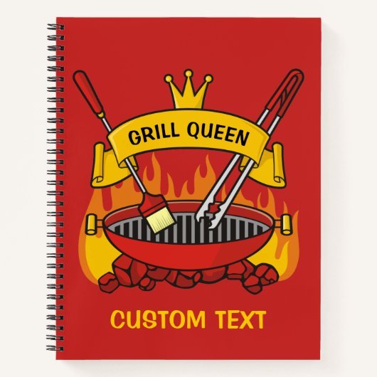 Grill Queen Notitieboek (Voorkant)